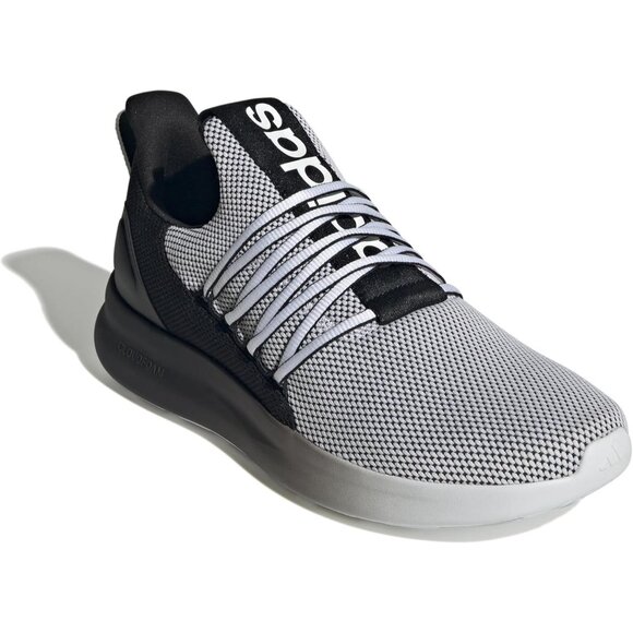 🆕Adidas Mens White/Black/White Imported Rubber Lite Racer Adapt Pull-On Shoes - Picture 5 of 11
